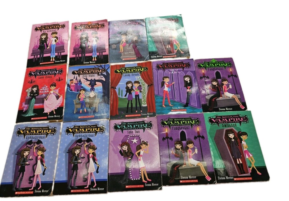 My Sister the Vampire 14-book lot Mercer